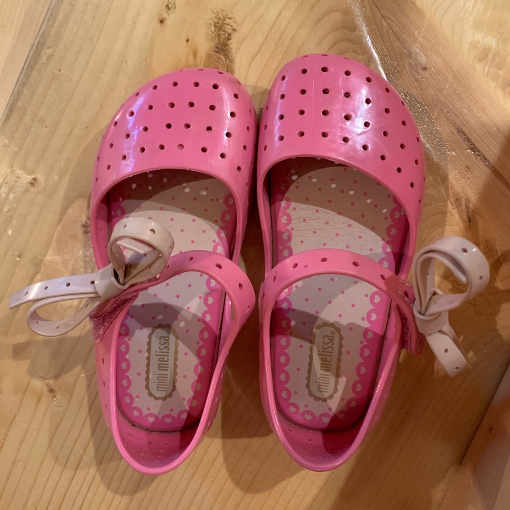 Mini Melissa Pink Shoes